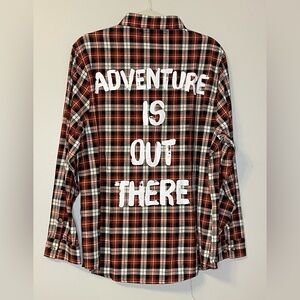 UP PIXAR DISNEY Cakeworthy Flannel